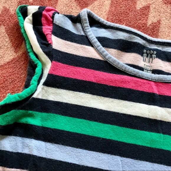 (4) GAP Shirt Skort Stripes Hearts 💕 Matching Set - Picture 8 of 8